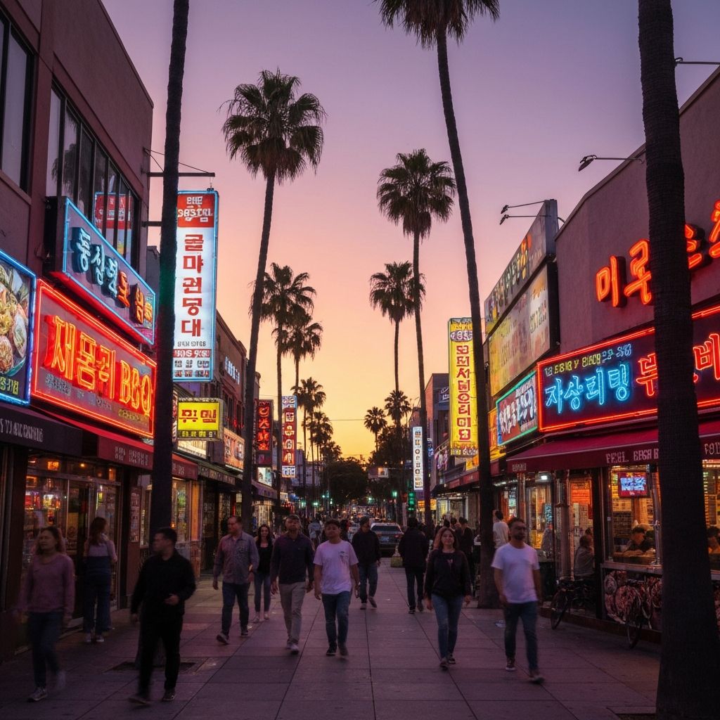 Koreatown neighborhood